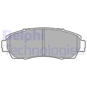 DELPHI HONDA Disc Brake Pad Set LP2046