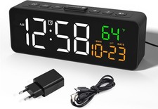 Kleiner Digitaler Wecker mit Temperaturanzeig...