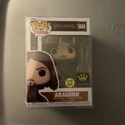 Funko POP! Movies: Lord of The Rings - Aragorn (GiTD) W/Protector #1444