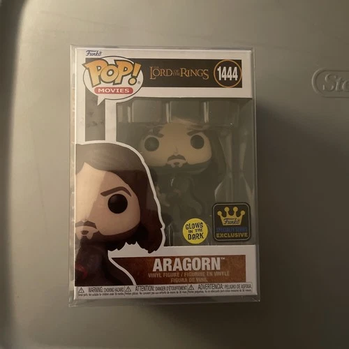 Funko POP! Movies: Lord of The Rings - Aragorn (GiTD) W/Protector #1444