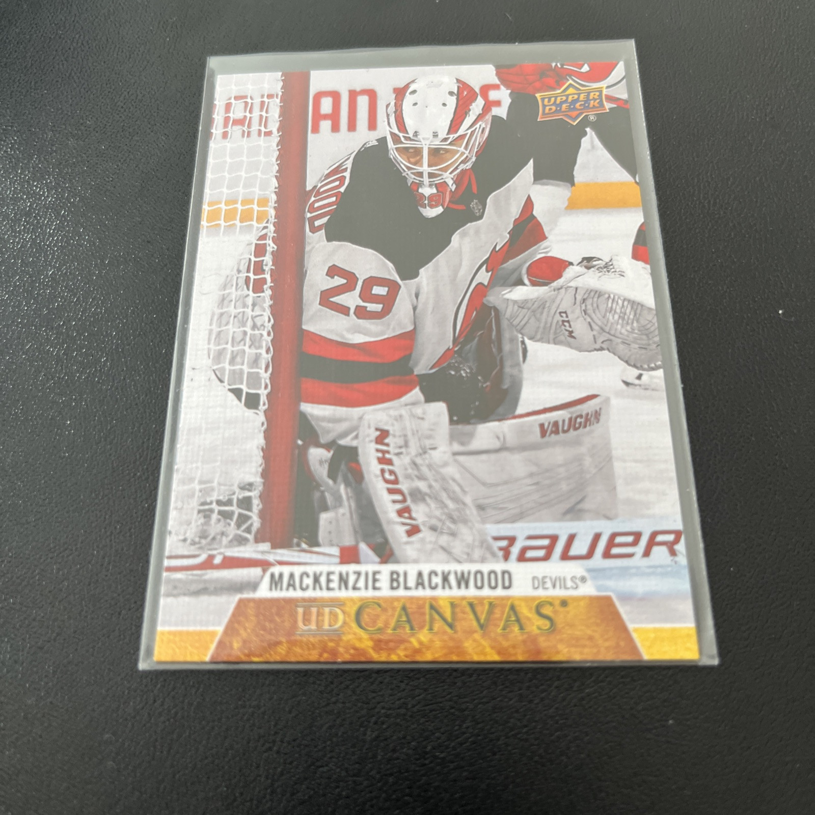 Mackenzie Blackwood 2020-21 UD Series 2 Canvas Card C171 Hockey