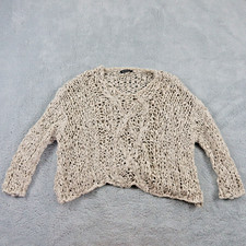 Rundholz Pullover Damen Gr. M Chalk Hand Knit...