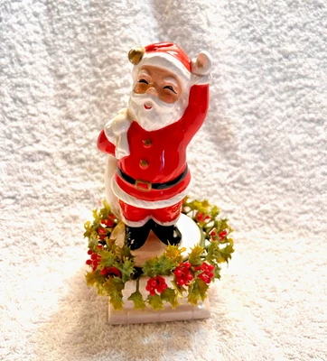 Ceramic Santa Claus In Santa Figures (1946-1990) | eBay
