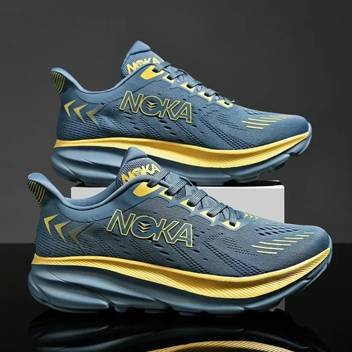 Mens Max Cushioned Walking & Running Shoes Sneakers,Thick Soles,Light Weight - Picture 3 of 16