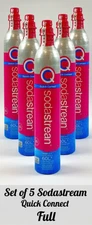 SodaStream CO2 Cylinder Quick Connect FULL 60 Liter SEALED