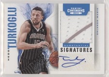 2012-13 Contenders Substantial Signatures Materials 87/99 Hedo Turkoglu Auto 1u6