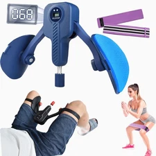 	Husyop Thigh Master 0-110 lbs Adjustable Resistance Inner Thigh Exerciser Th...