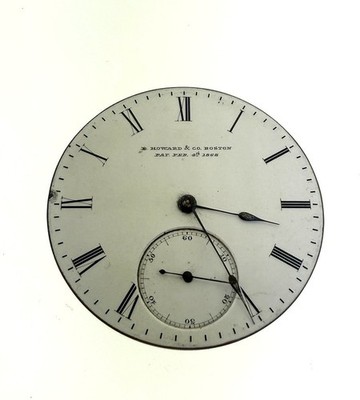 Antique E Howard & Co Pocket Watch Movement Series V 15J Key Wind Size L NR