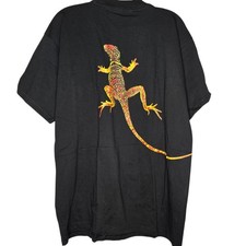 Vintage MARLBORO UNLIMITED GECKO LIZARD Men's Pocket Tee T-Shirt XL NWOT