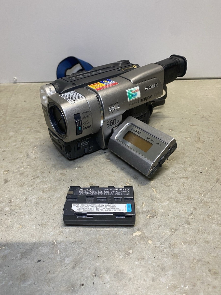Sony Handycam CCD-TRV57 Handheld Video Hi8 Camcorder With Battery