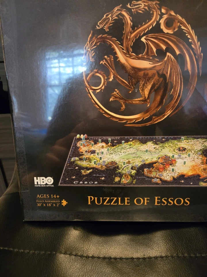 Game of Thrones 3D Puzzle of Essos – Collector’s Edition HBO Licensed - Image 4 of 4