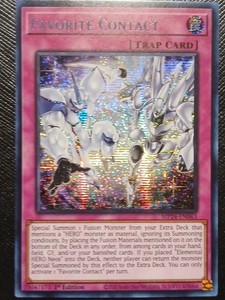 Favorite Contact MP24-EN063 Prismatic Secret Rare 1st Edition