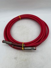 Airless Paint Spray Hose Assembly, 25' L x 1/4" ID, Red (No Box)