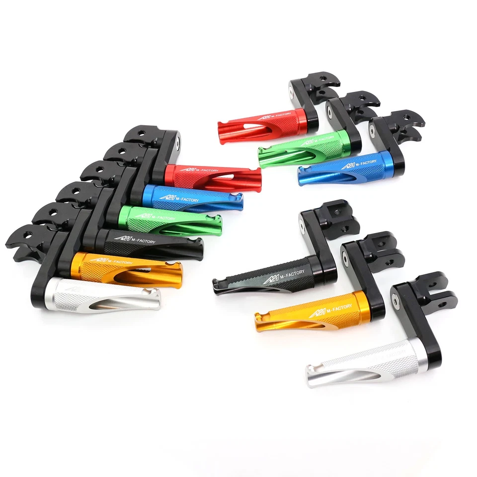 Silver MFP 40mm Front Foot Pegs For Ducati Diavel 1260 S 19-22 21 20 - Изображение 2 из 4