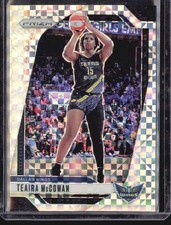 2024 Panini Prizm WNBA #105 Teaira McCowan Checkerboard Prizms