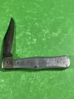 Vintage Ka-bar Coke Bottle Knife Metal Aluminum? Handles