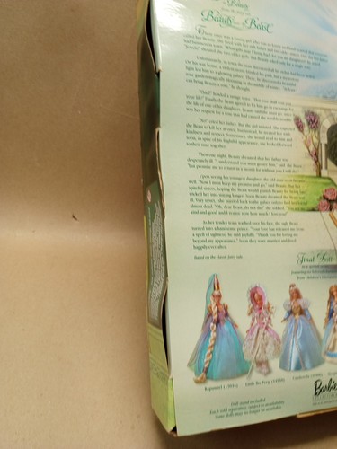 NIB Barbie as Belle in Beauty and the Beast Collector Edition 1999 #24673 NRFB - Picture 7 of 8