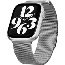 Milanese Band for Apple Watch Series 10 - Magnetic iWatch Bands for Women, St...