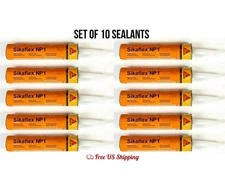 Sikaflex NP1 Polyurethane Sealant Black 10.1 oz Set of 10