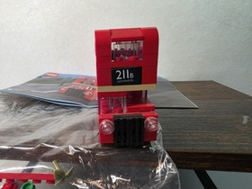 Lego Creator 40220 London Double Decker Bus - Complete W/manual, No Box