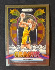 2025 Panini Prizm WNBA Cameron Brink #2 Groovy Los Angeles Sparks