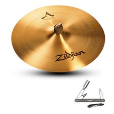 Zildjian A0240 16" A Series Medium Crash Cast Bronze Cymbal Mid-High Pitch w KEY