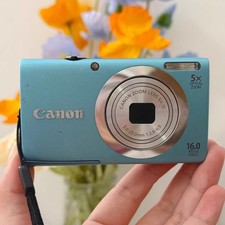 Canon PowerShot A2400 IS Digital Camera 16.0 MP 5X Optical Zoom Smile Detection