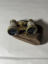 Antique Marchand Paris Mother of Pearl Binoculars Opera Glasses