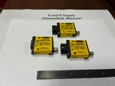 Lot of 3, BANNER SM312FPQD 44541 Mini Beam Photoelectric Sensors