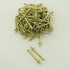100-Pack Metallics 1/4" x 2" Hand Drive Pins Steel Zinc Plated JDP6