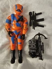Alley Viper V1 G.I. Joe 1989 Hasbro Vintage Action Figure With Backpack And Gun