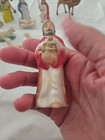 Vtg Nativity  Figurines Set of 17 Pieces Mixed Materials  — photo 6