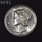 1941-S Mercury Dime "CH/BU"