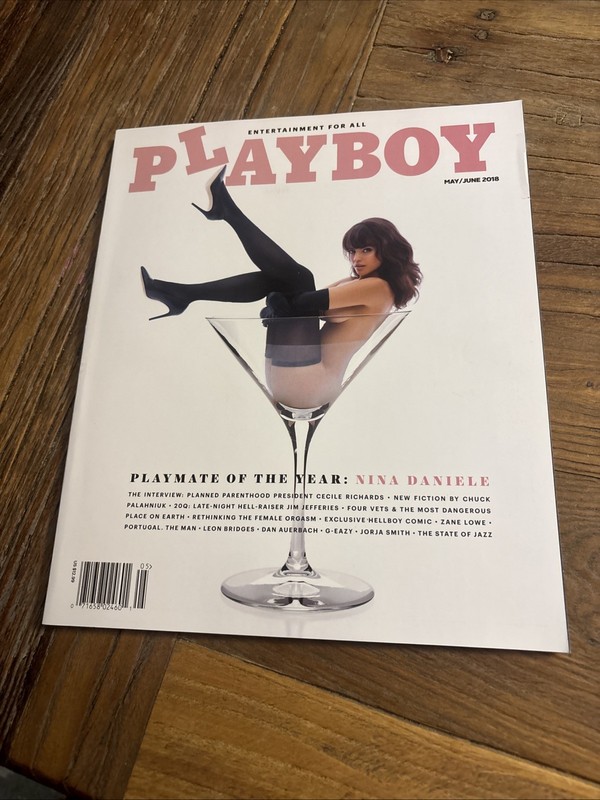 PLAYBOY MAY / JUNE 2018 PMOY NINA DANIELE EXCELLENT