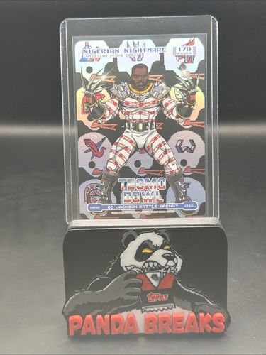2026 Bo Jackson Battle Arena Tecmo Nigerian Nightmare Helmet Steel Power 170