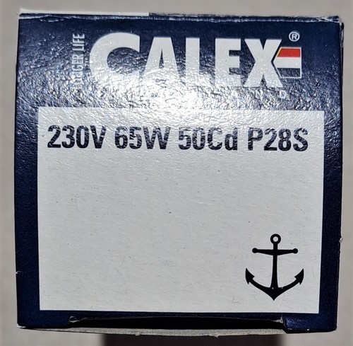 5x Calex (Danlamp) 230V 65W 50cd P28S Lámparas de Navegación - Imagen 8 de 11