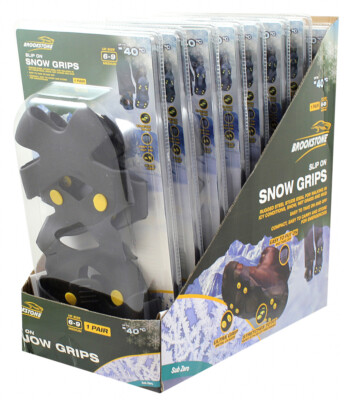 2er Pack Brookstone Snow Griffe für Schuhe Large Medium PAAR SNOW ICE MUD GRIFFE