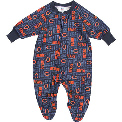 Chicago Bears Toddler Blanket Sleeper, 3T
