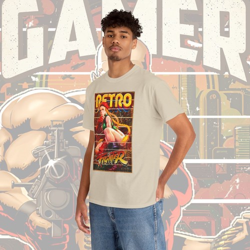 Cammy Street Fighter Shirt, Unisex ,Gaming Tee, Retro Gaming, Gamer Gift T-Shirt - Picture 9 of 71