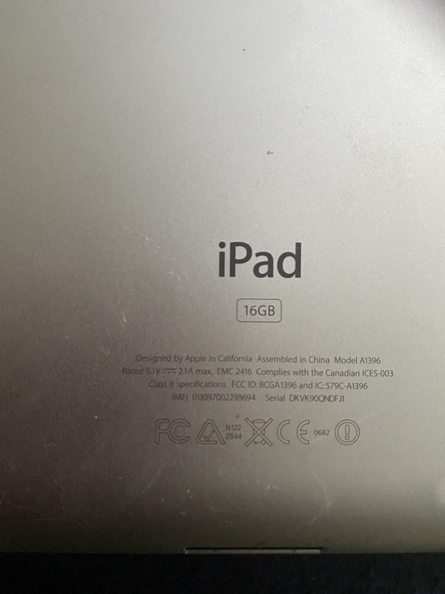 Apple iPad mini 2 16GB, Wi-Fi + Cellular (Unlocked), 7.9in