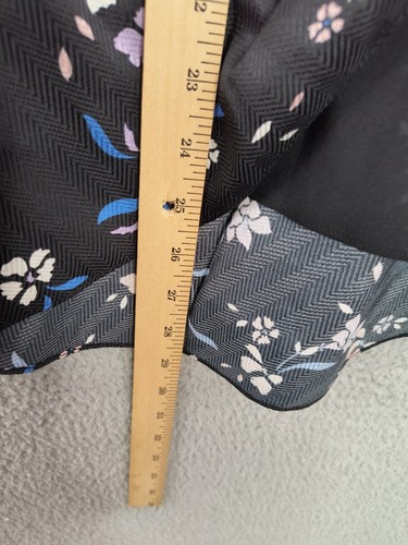 Veronica Beard Womens 14 Hazel Skirt Silk Floral Printed Ruffle Drape NEW - Picture 5 of 9