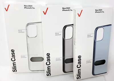Verizon Slim Sustainable Case for iPhone 13 Pro Max (6.7'') in Retail Packaging