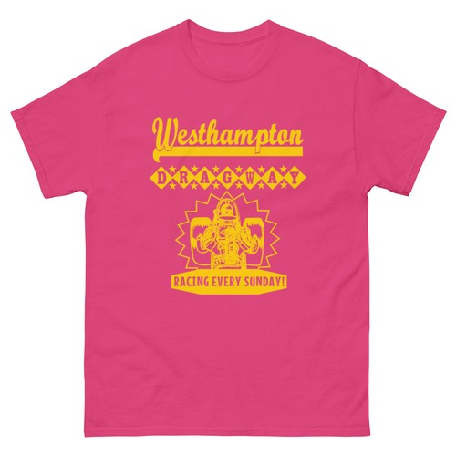 WESTHAMPTON DRAGWAY T SHIRT DRAG RACING LI NY GASSER HOT ROD DRAG STRIP - Picture 8 of 10