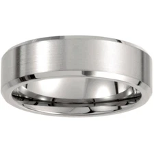 Matt Finished Solid 950 Platinum Comfort Fit Band Men's Luxury Wedding Ring