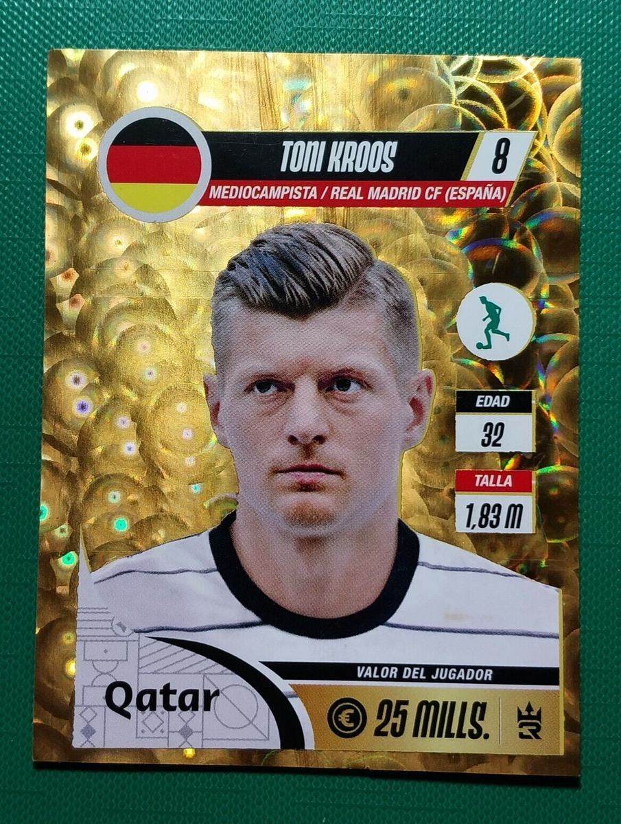 2022 3R Qatar World Cup FIFA #218 TONI KROOS Germany Soccer