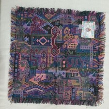 Druze placemat purple fish pattern handmade 1...