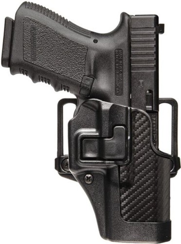 Blackhawk Serpa CQC Right Hand Holster w/ BL & Paddle for H&K P30 - 410017BK-R - Picture 2 of 2
