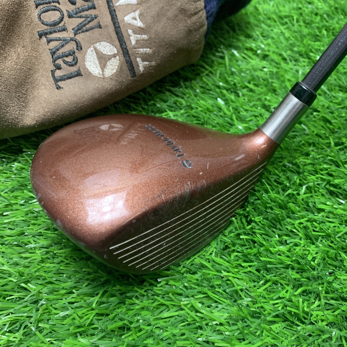 Taylormade Ti Bubble 3 Iron Regular Bubble Graphite Shaft Lamkin Grip Taylormade Ti Bubble 3 Iron Regular Bubble Graphite Shaft Lamkin Grip