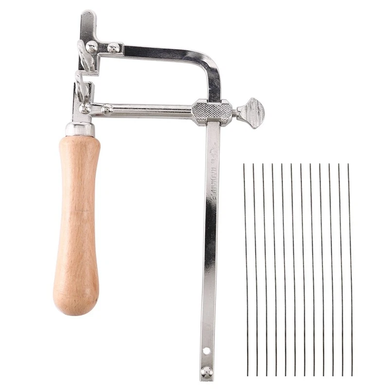 Professional Adjustable Saw Bow Wooden Handle Of Jewelry Saw Frame Hand Tools J