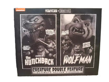 NECA TMNT x Universal Monsters Leo Hunchback Raphael Wolfman Black & White NIB